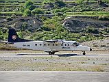207 Plane At Jomsom Airport